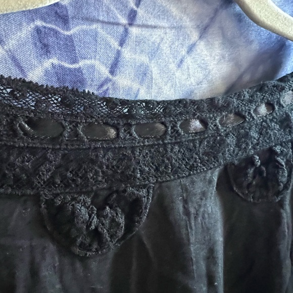 LoveShackFancy Wendy Black Dress New With Tags - Picture 9 of 9